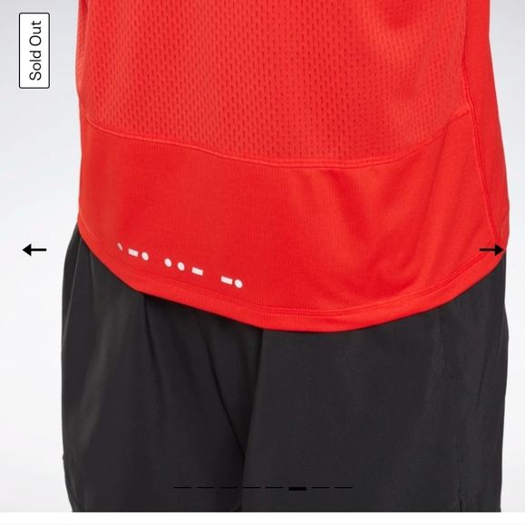 REEBOK -Running Essentials Long Sleeve Shirt Size Large - Picture 6 of 13